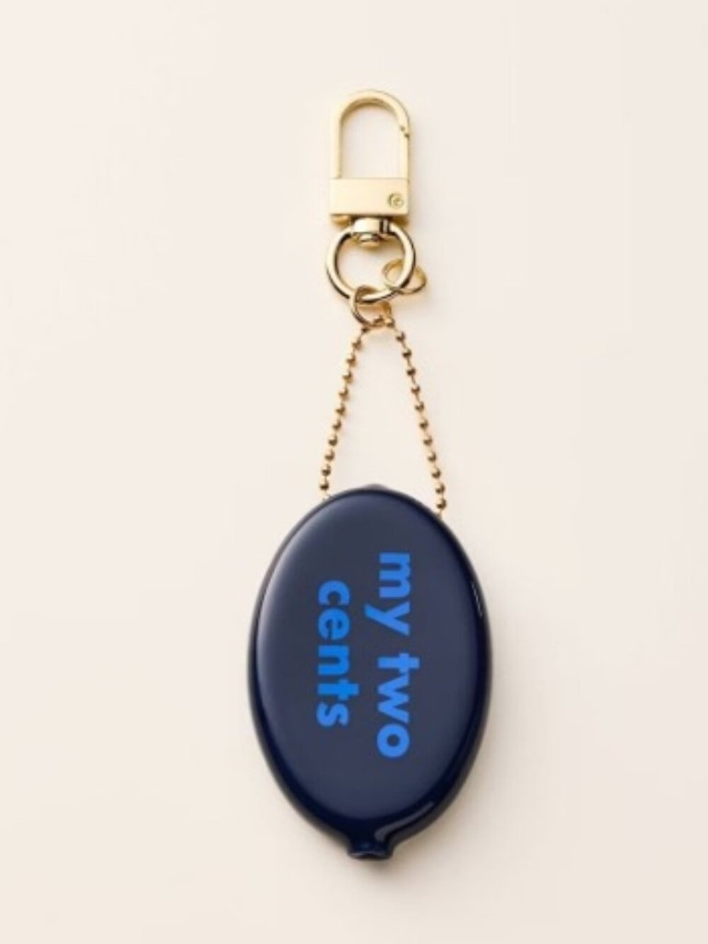 Kate Spade x Target My Two Cents Coin Purse Bag Charm Keychain